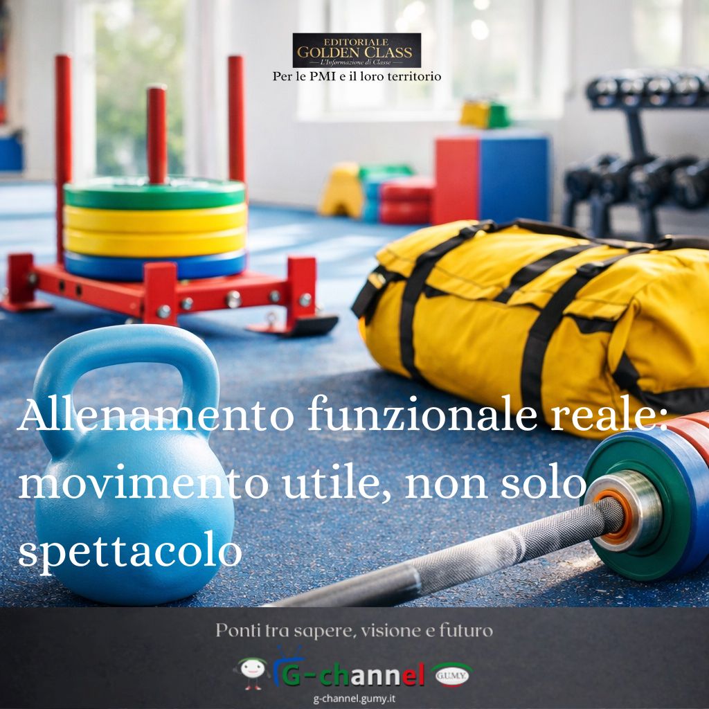 Allenamento funzionale reale: movimento utile, non solo spettacolo